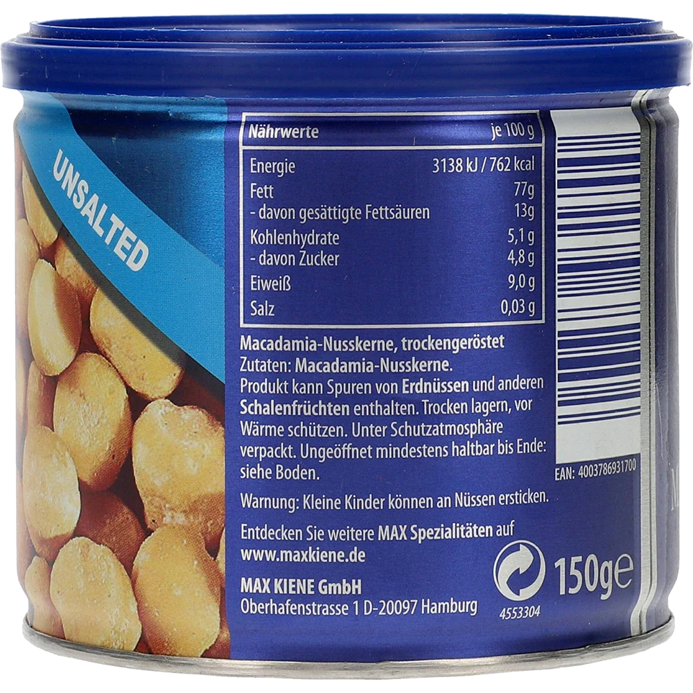 Max Kiene Premium Macadamia
