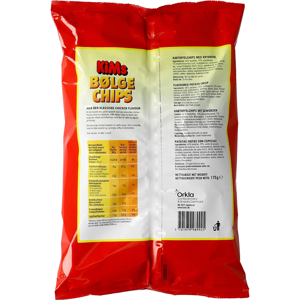 Kims Krossade Chips Original