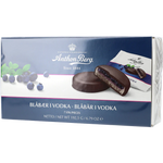 Anthon berg treats Blåbær i vodka