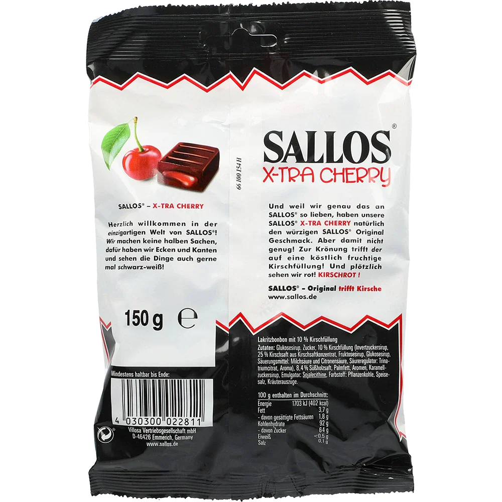 Sallos X-Tra körsbär