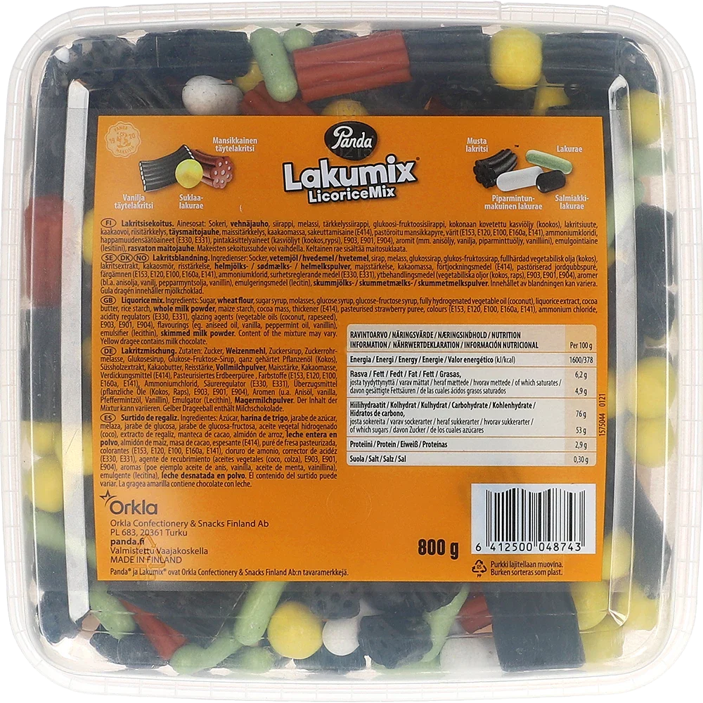 Panda Lakritsmix Original