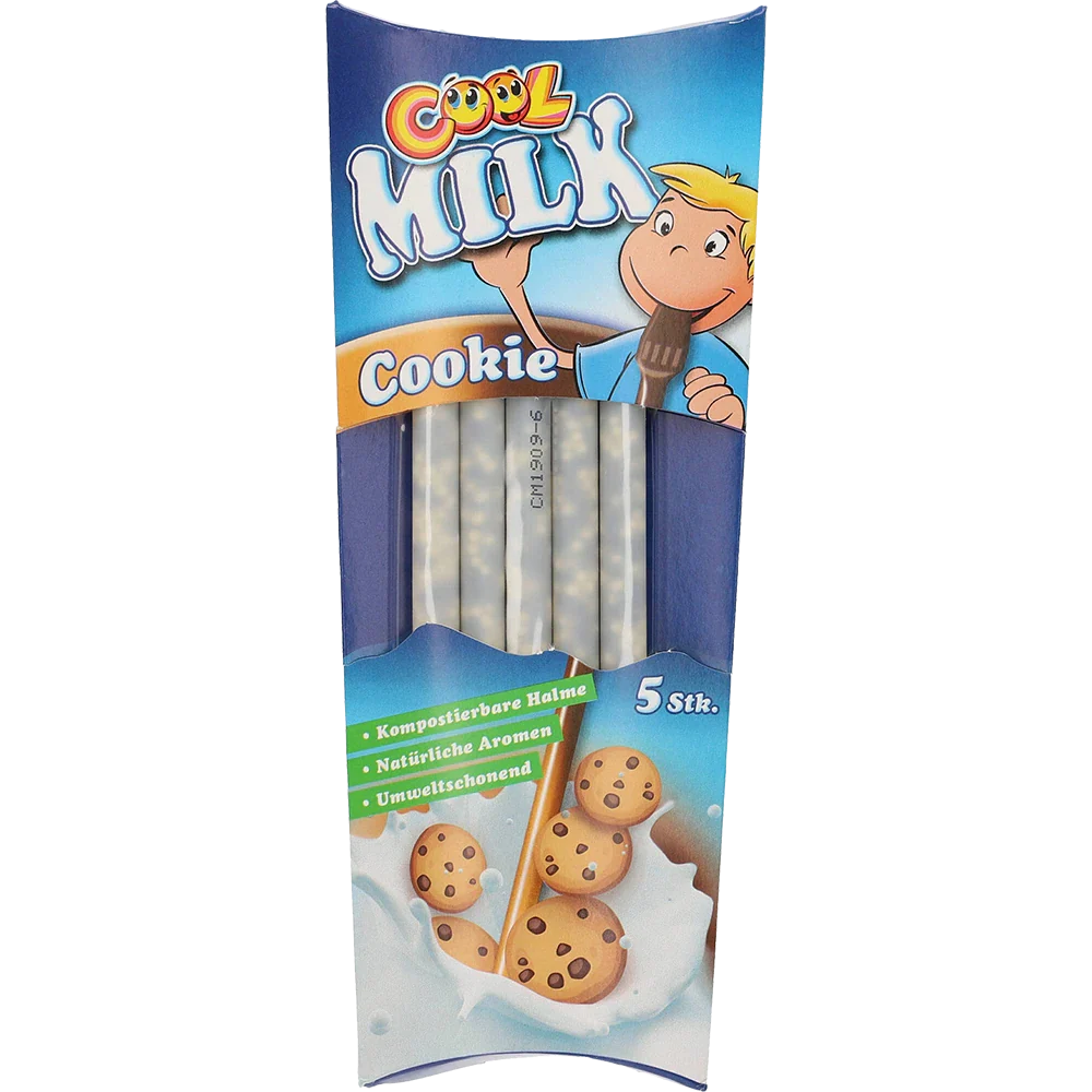 Coola mjölkdrickssugrör Cookie