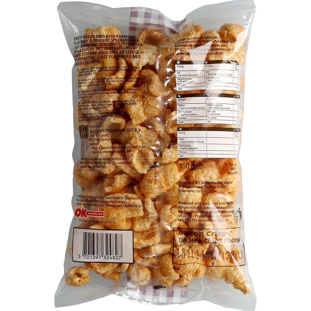 OK Snacks a/s Speckkrusten Barbecue