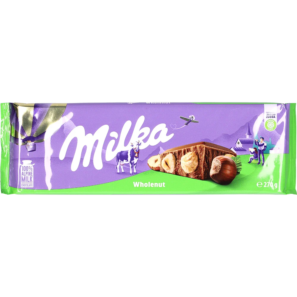 Mondelez Milka Tafel Ganze Haselnüsse