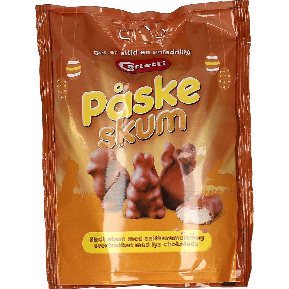 Carletti Påskeskum Salzkaramell mit hellem Vekao