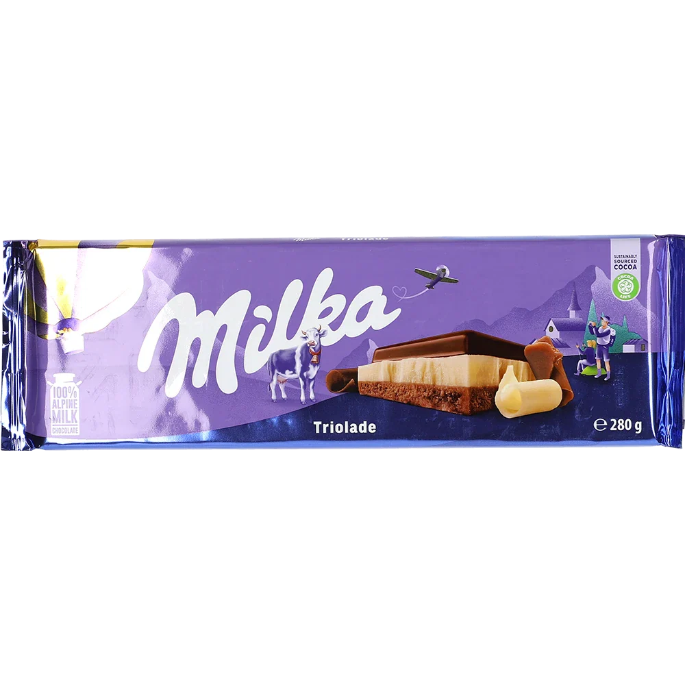 Mondelez Milka Tafel Triolade
