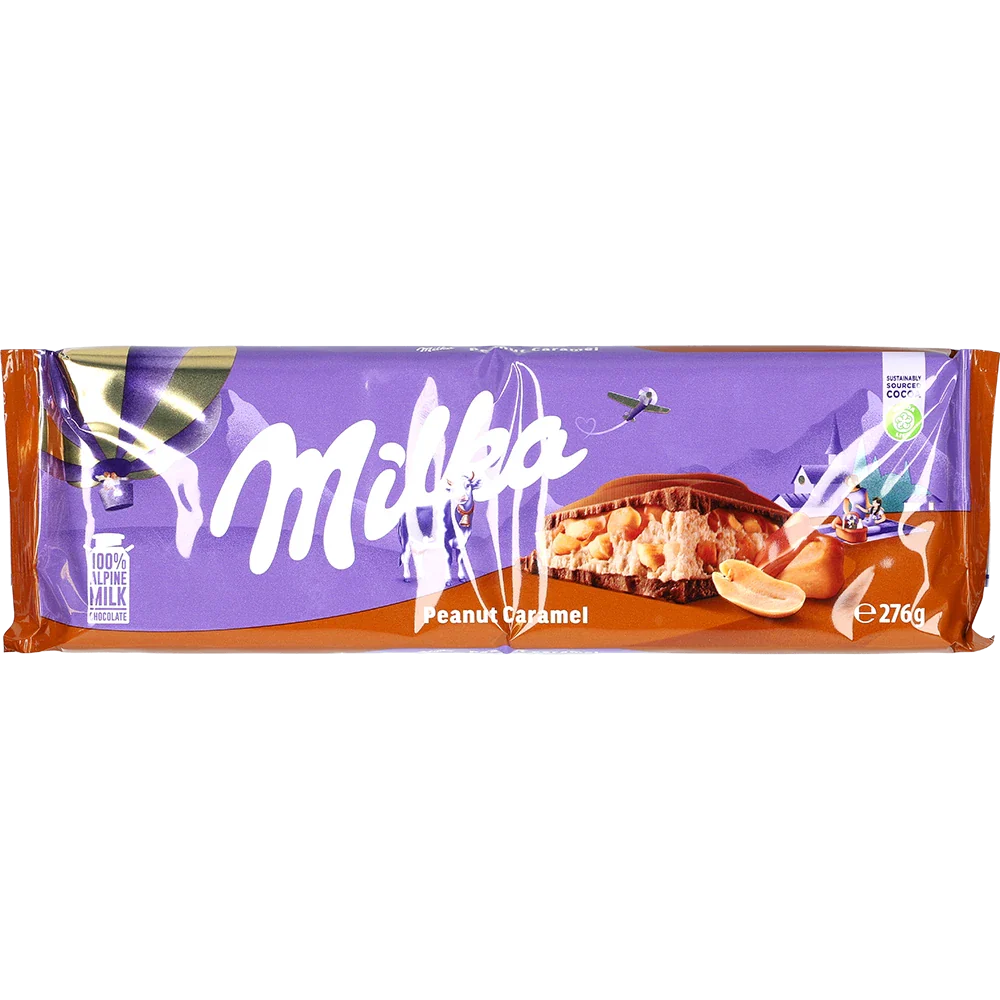 Mondelez Milka Tafel Peanut & Caramel