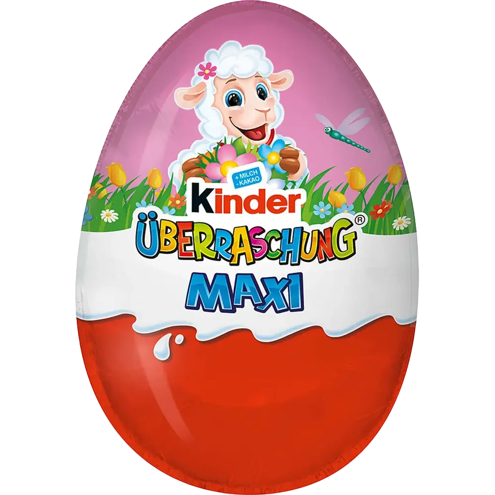 Ferrero Kinder Überraschungs-Riesen-Ei Rosa Ostern