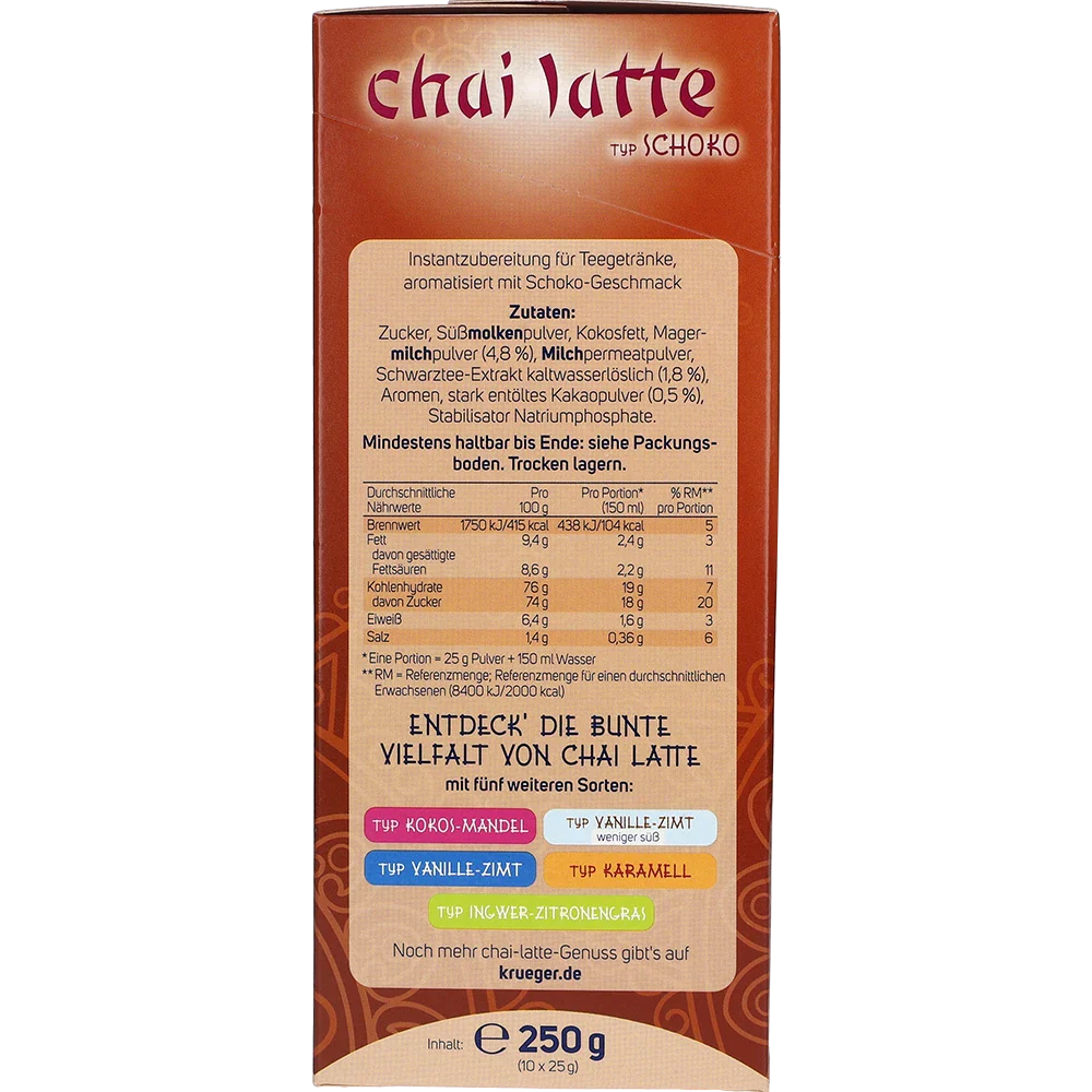 Krüger Chai Latte Schoko