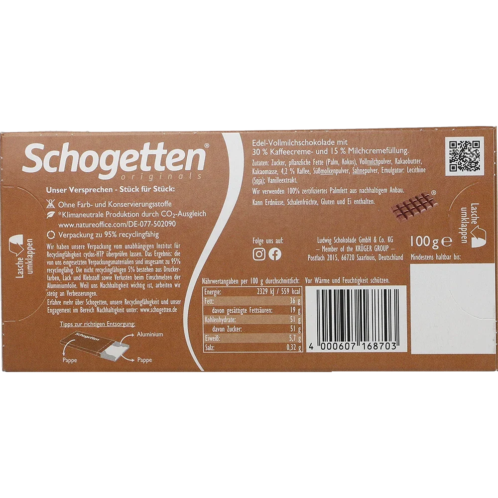 Schogetten Latte Macchiato