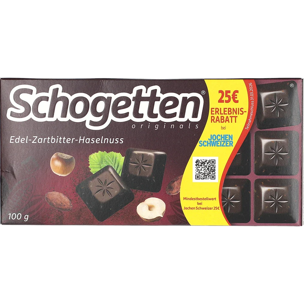 Schogetten Edel-Zartbitter-Haselnuss