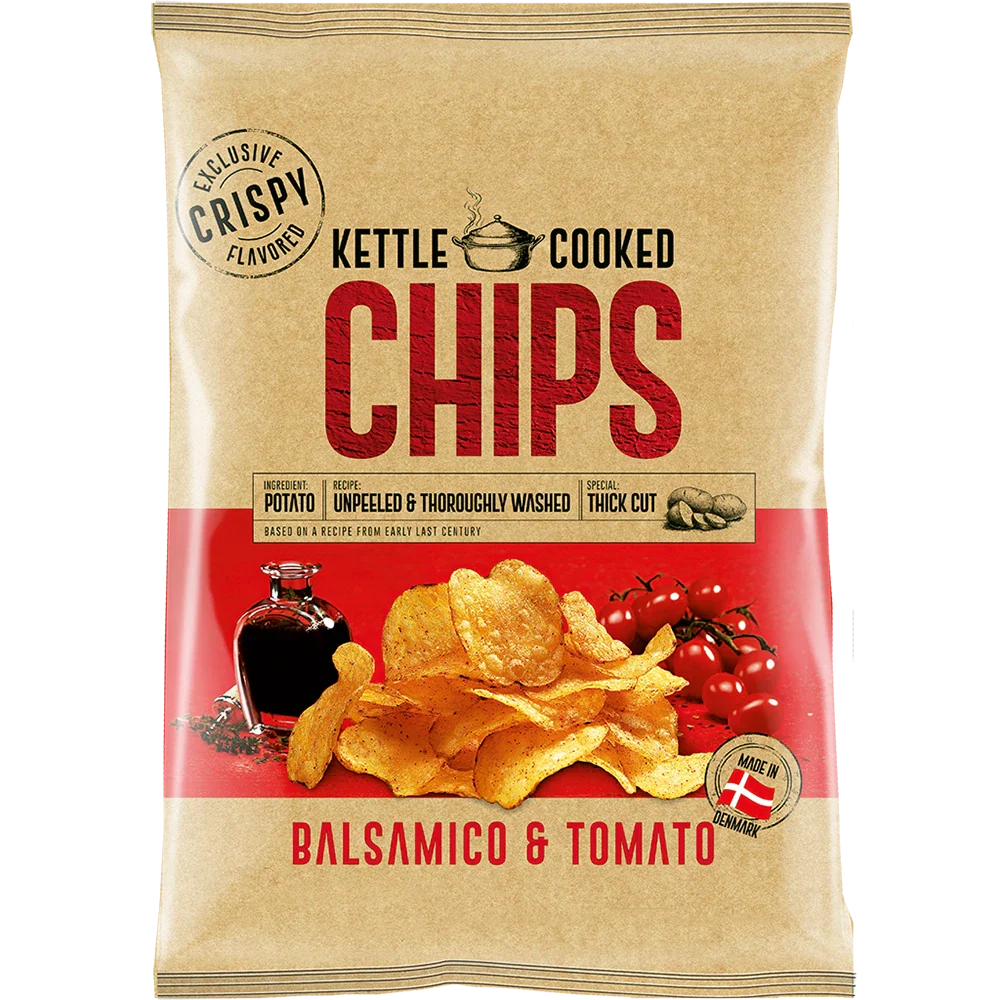 Kettle Chips Balsamvinäger & Tomat