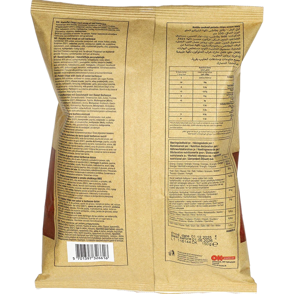 Kettle Chips Sweet BBQ