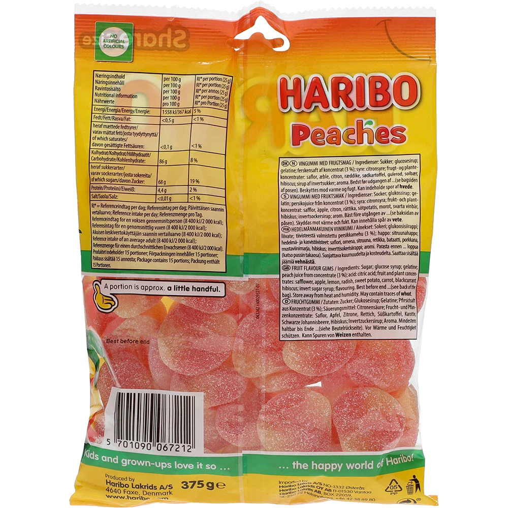 Haribo DK Ferskner