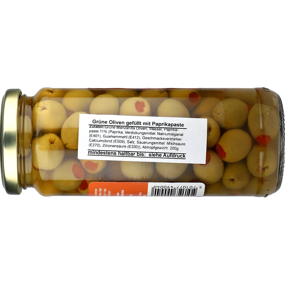 Paradiso Spanske Manzanilla Oliven med Peberpasta