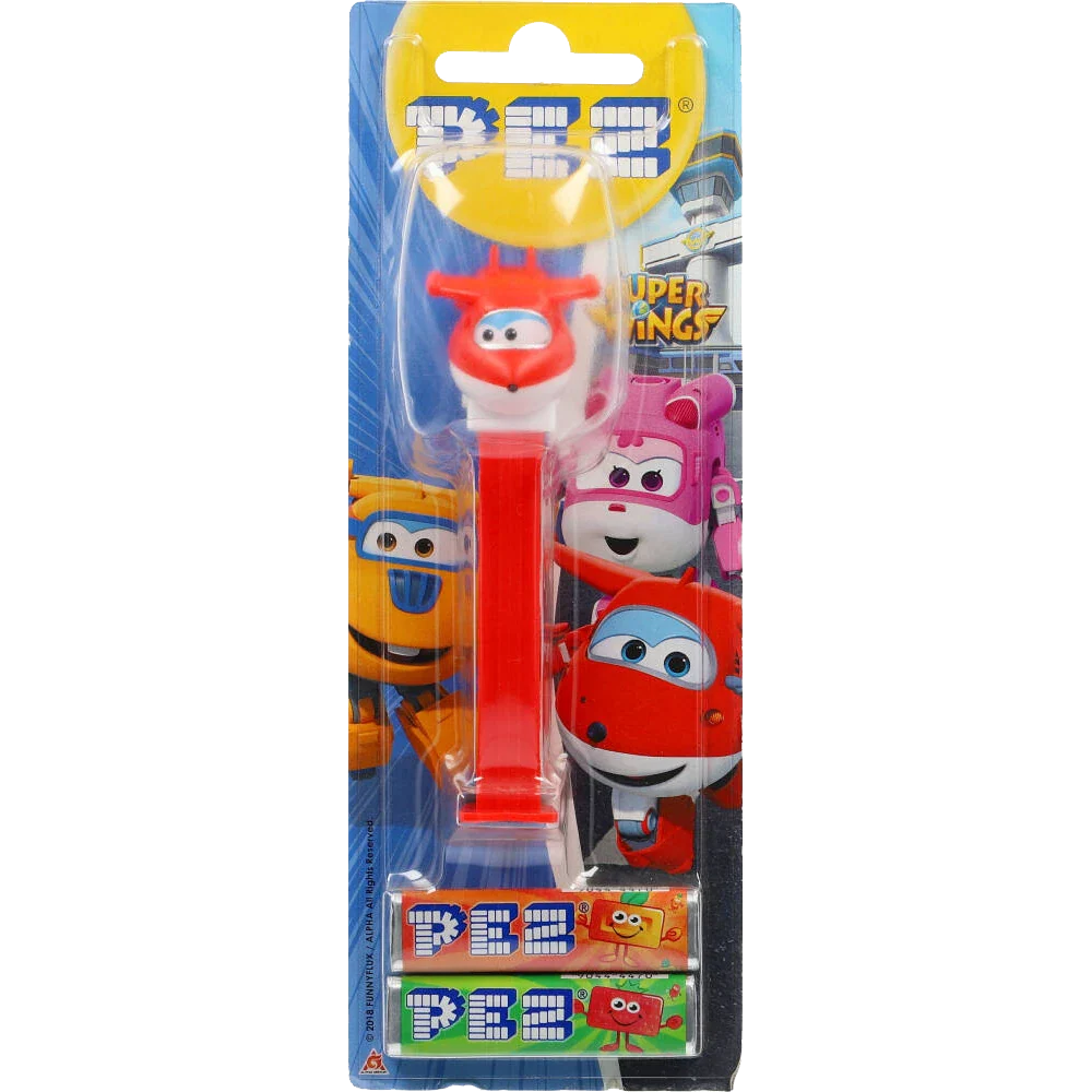 PEZ-figur + refillförpackning