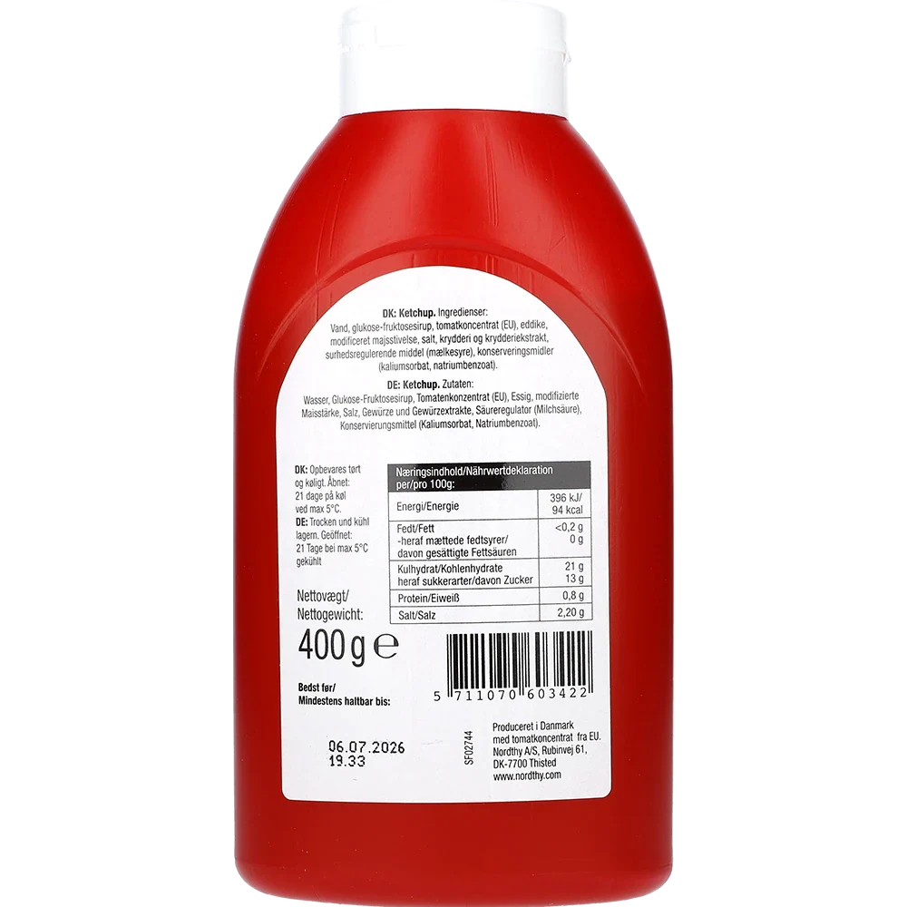 Nordthy Tomat Ketchup