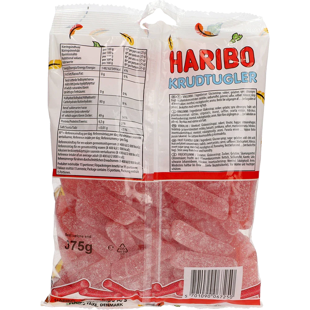 Haribo DK Krudtugler