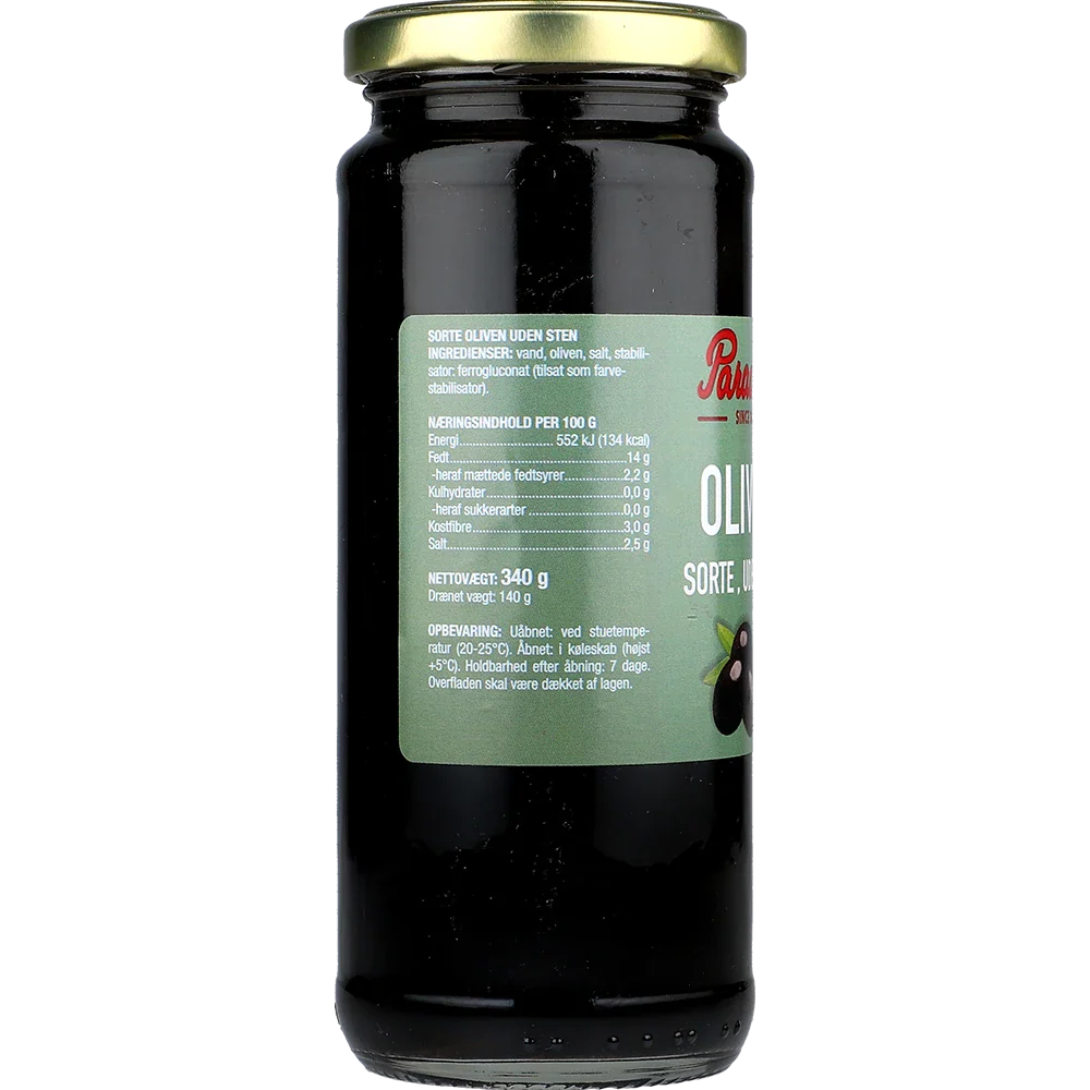 Paradiso Olives, pitted