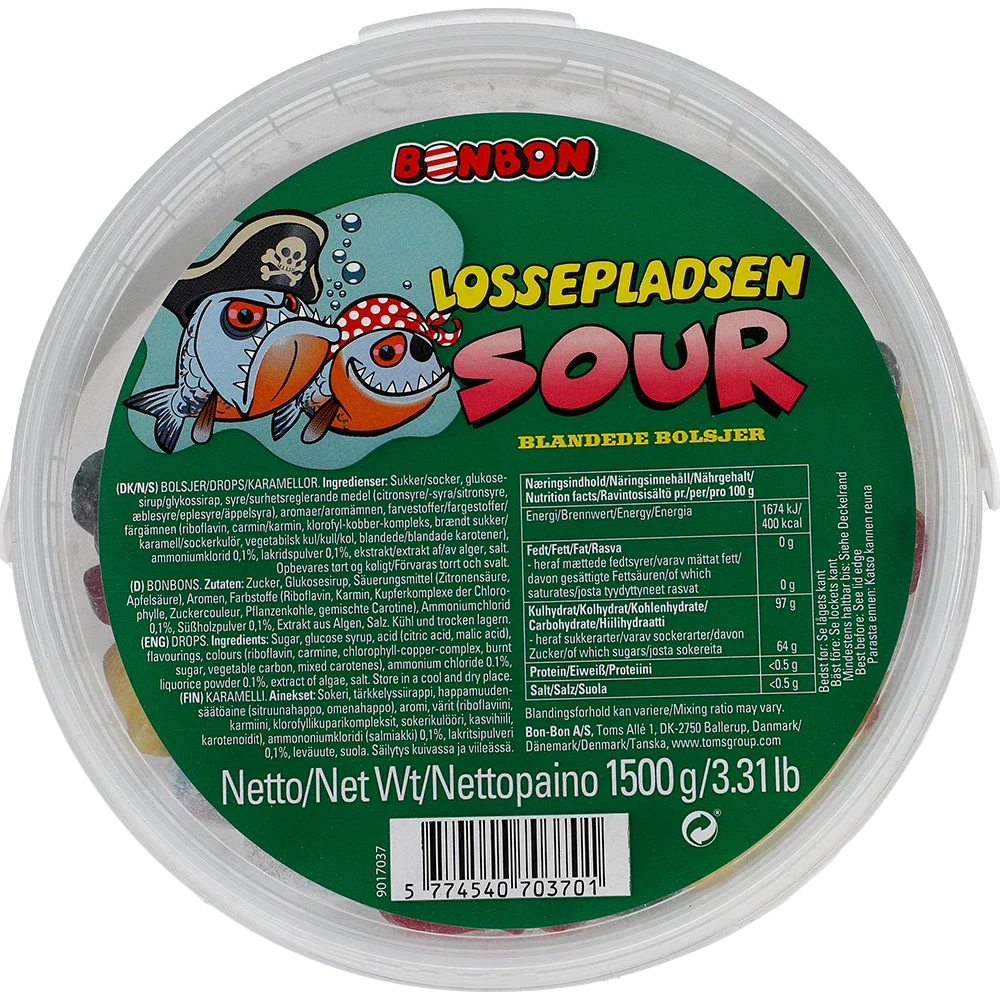 Toms Mega Lossepladsen Sour