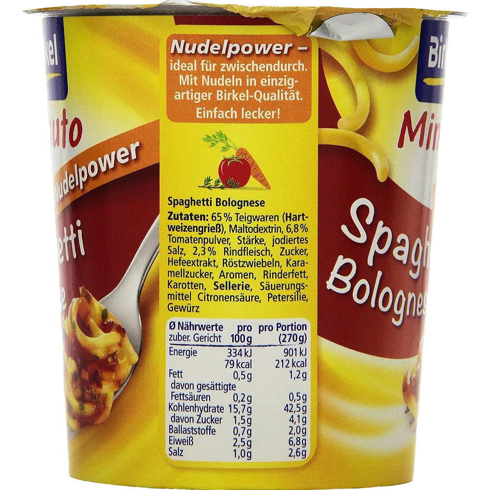 Birkel Minuto Spagetti Bolognese