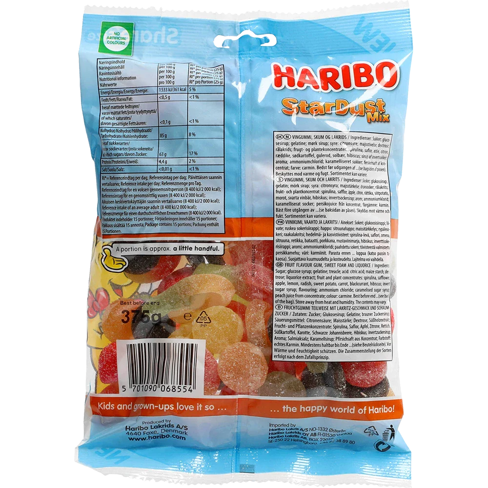 Haribo DK StarDust Mix