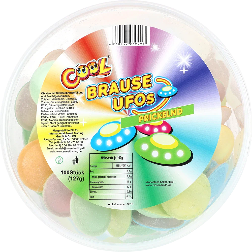 Cool Brause Ufos, 127g