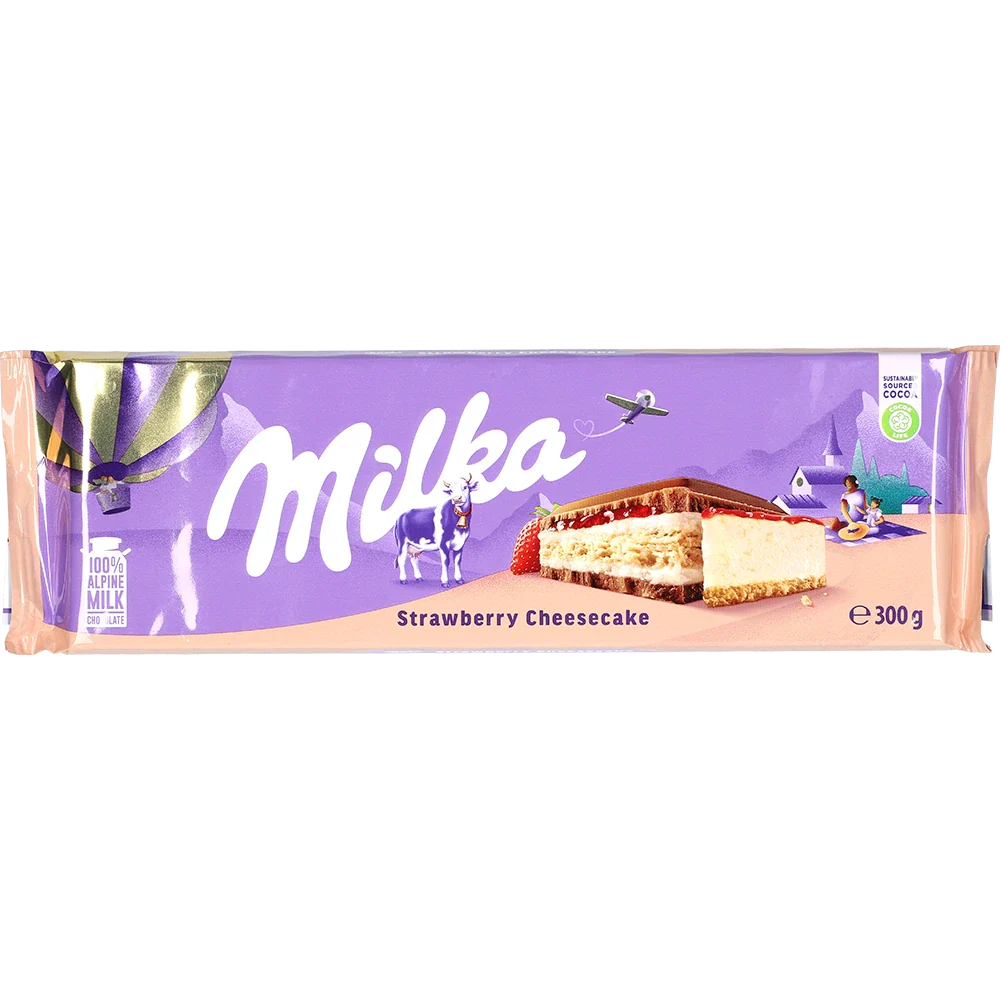 Mondelez Milka Tafel Strawberry & Cheesecake