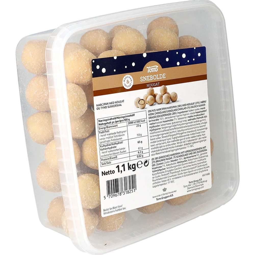 Toms Snebolde Nougat