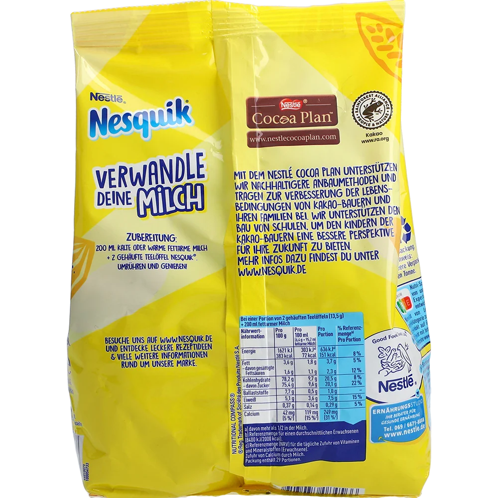 Nestlé Nesquik genopfyldningspose