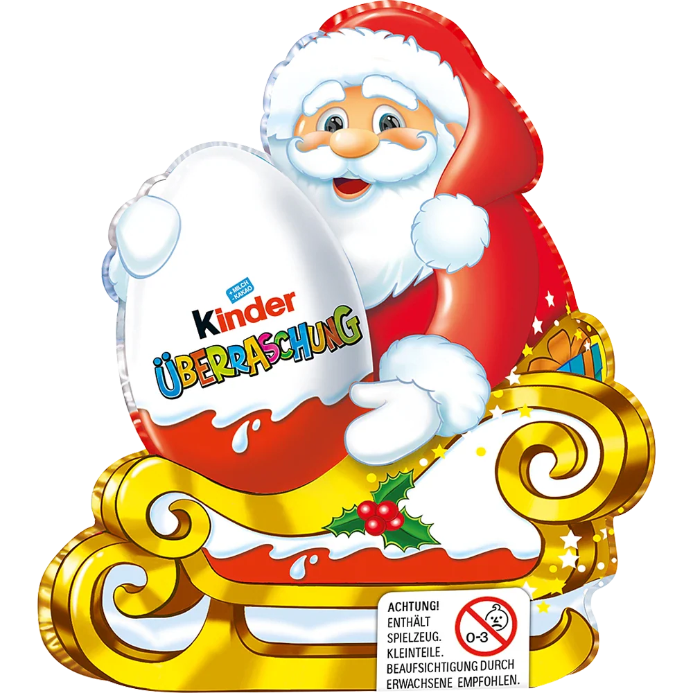 Ferrero Kinder Julemand med overraskelse