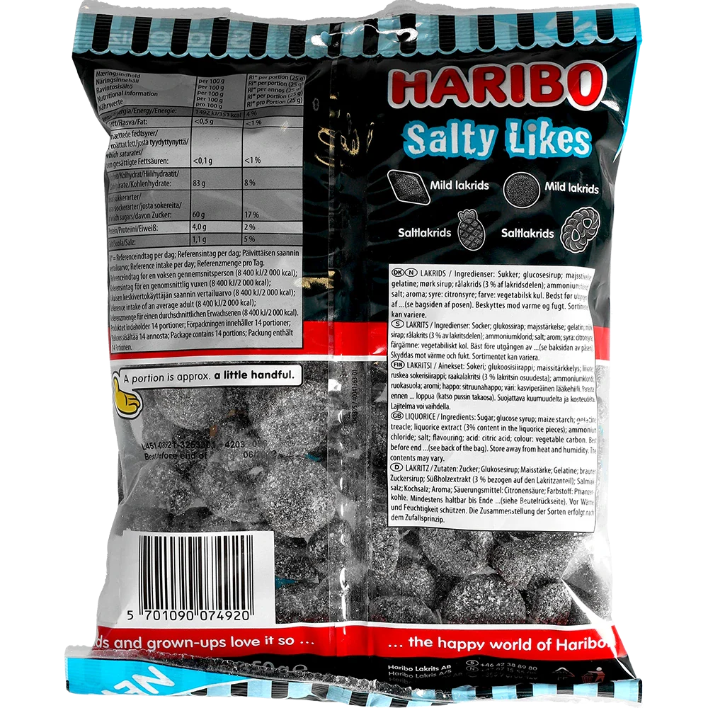 Haribo DK Salty Likes