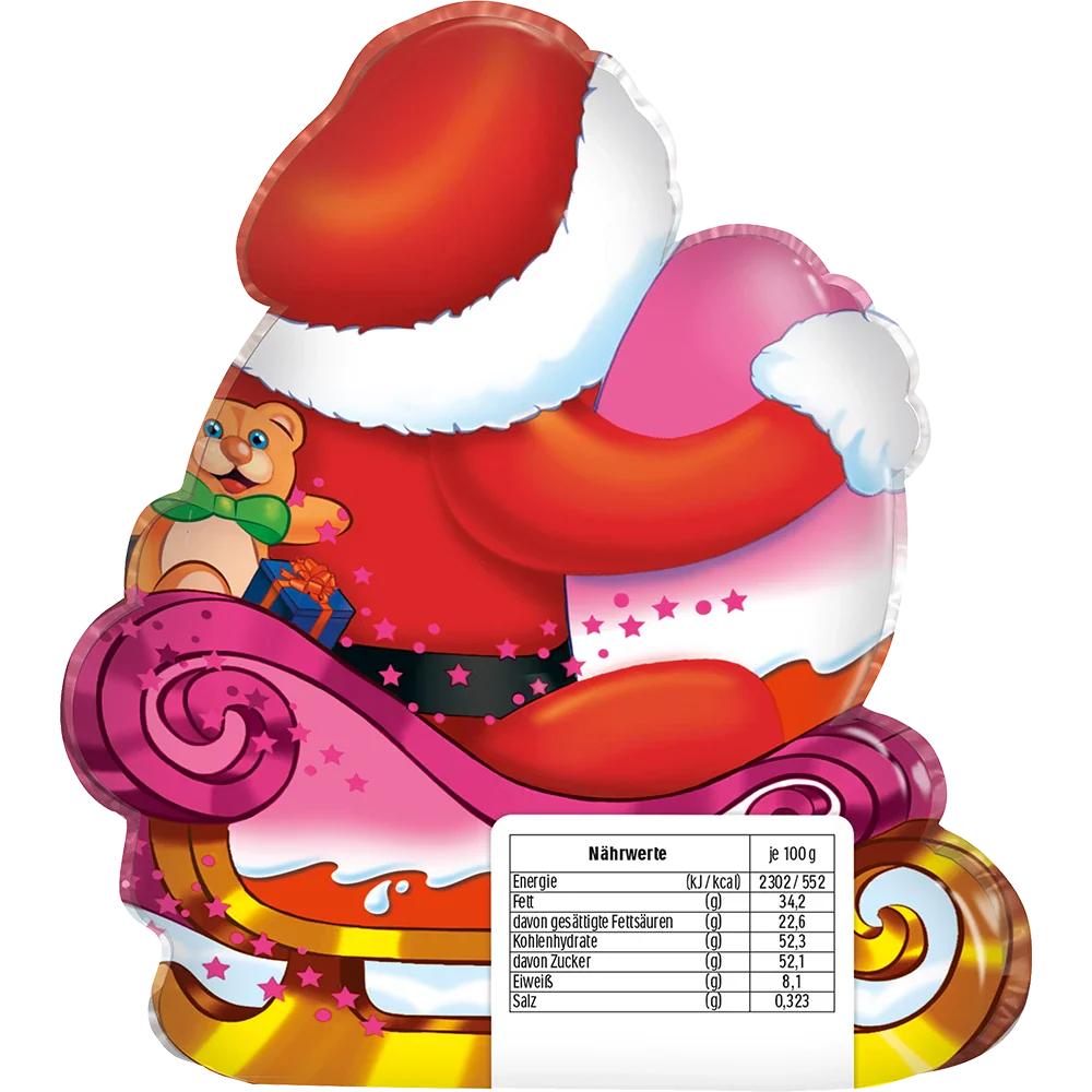 Ferrero Kinder Rosa Weihnachtsmann mit Überraschung