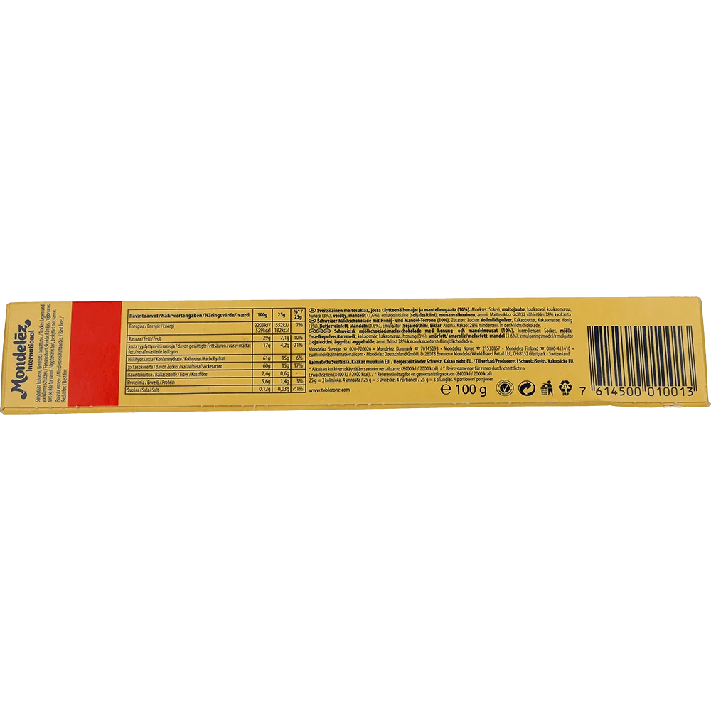 Toblerone Yellow