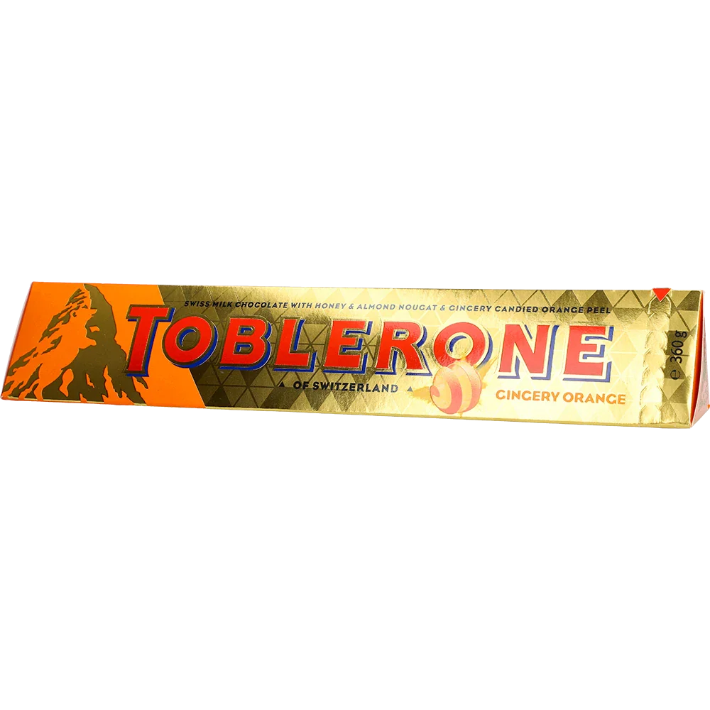 Toblerone Apelsin & Ingefära
