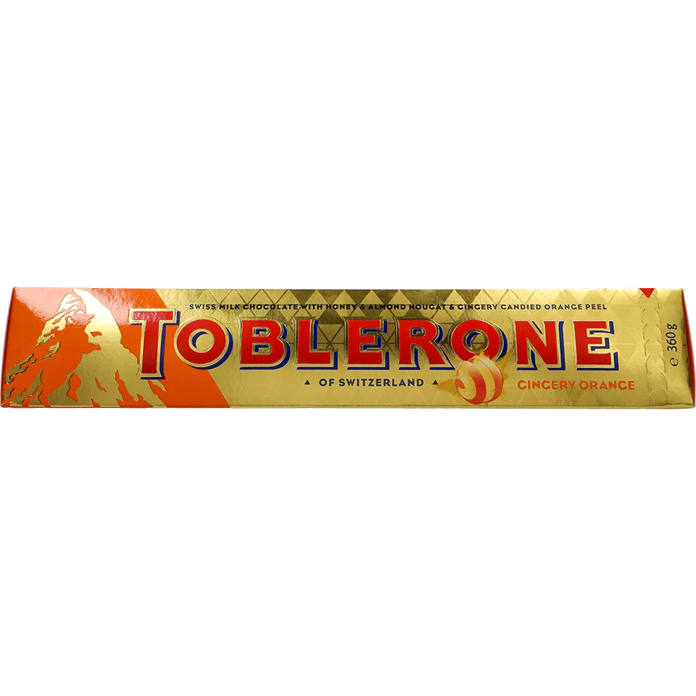 Toblerone Apelsin & Ingefära