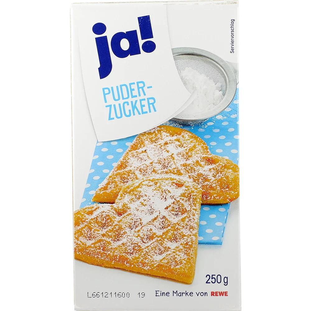 ja! Puderzucker