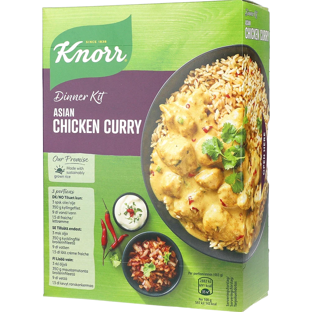 Knorr Dinner Kit Chicken Curry