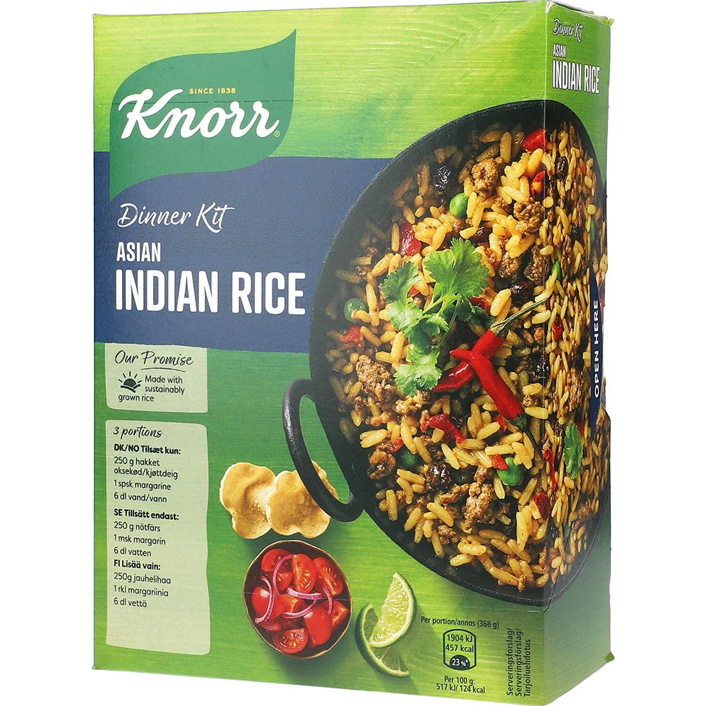 Knorr Måltidskit Indisk Risret