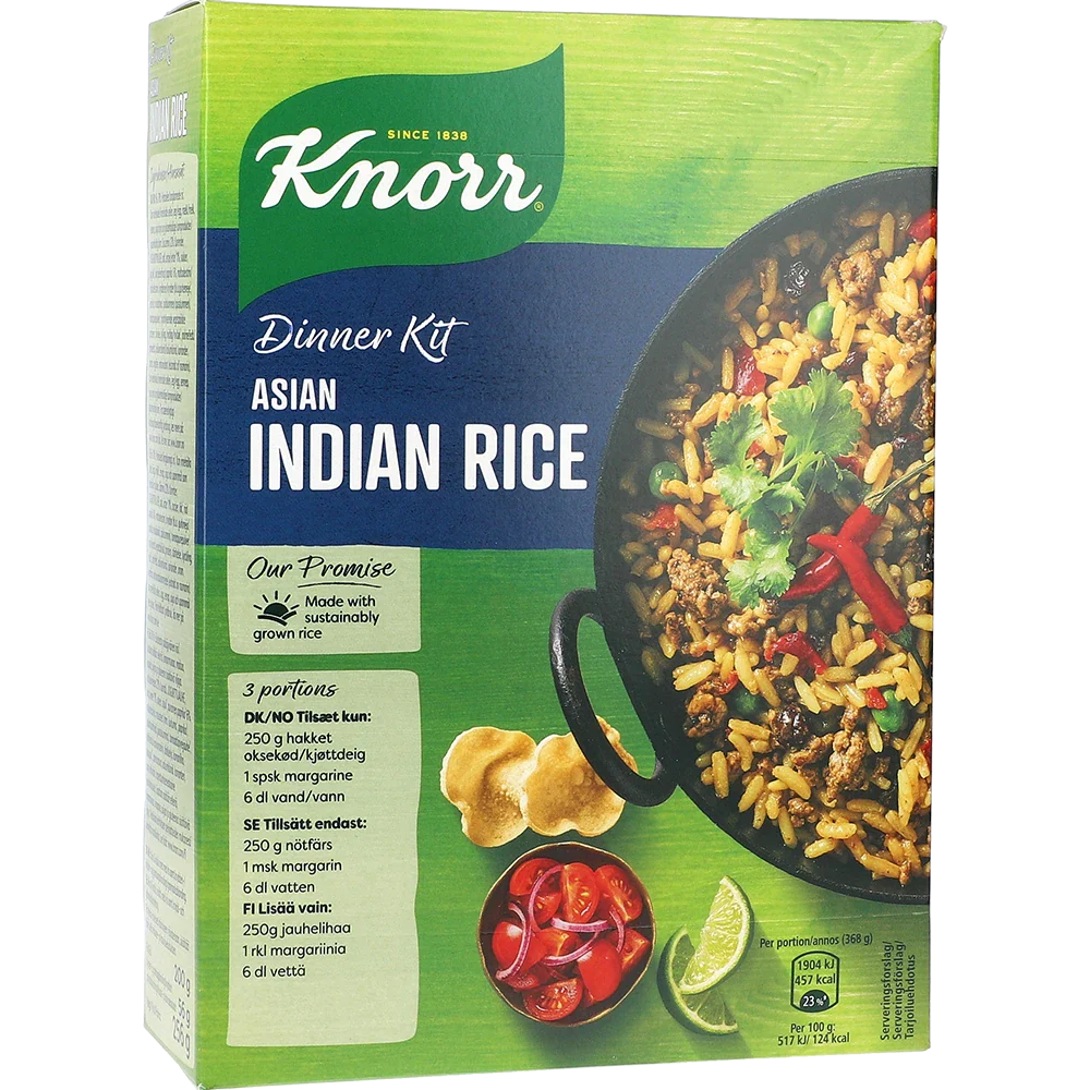 Knorr Måltidskit Indisk Risret
