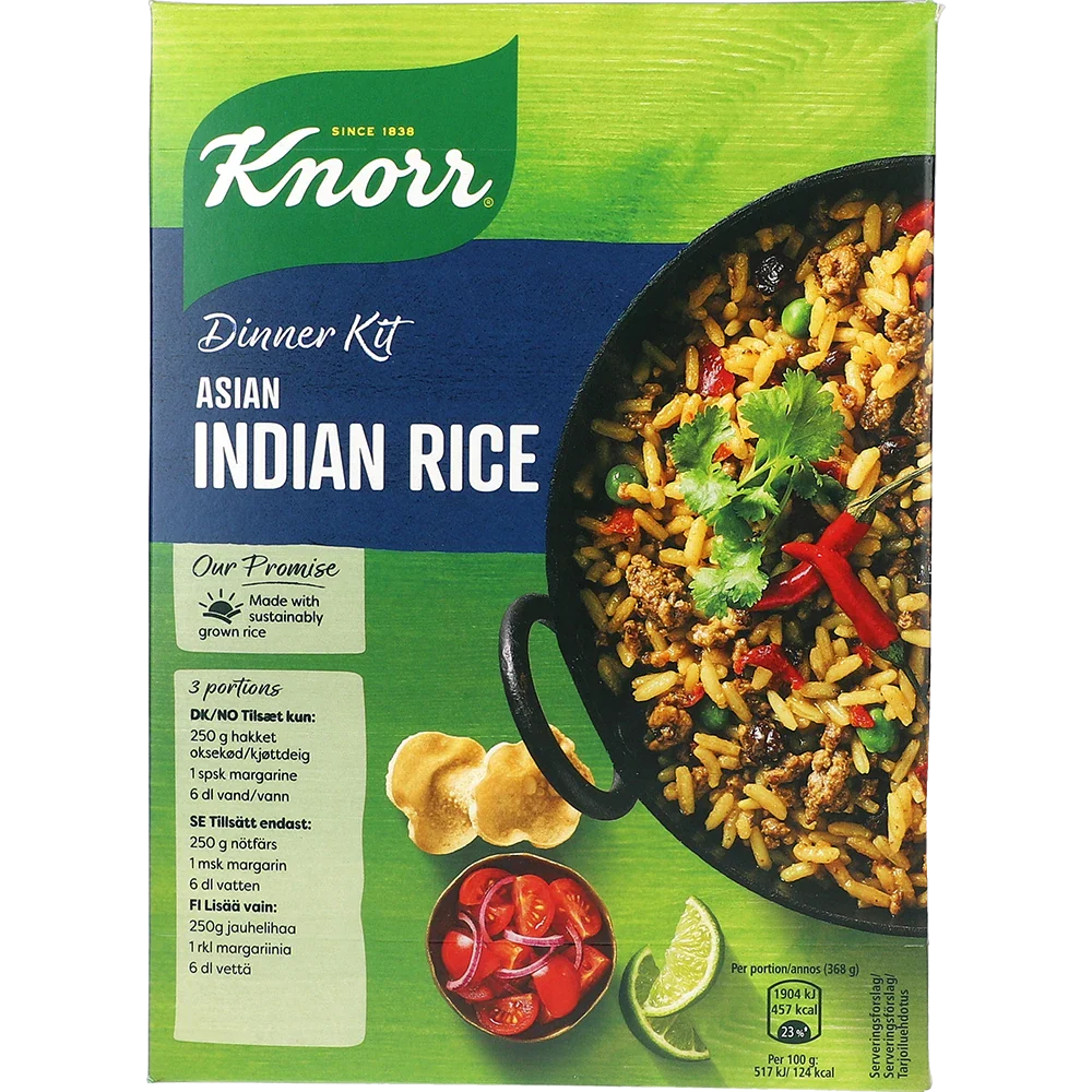 Knorr Måltidskit Indisk Risret