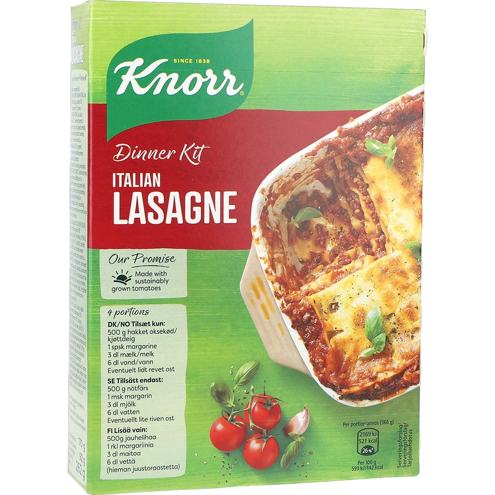 Knorr Dinner Kit Lasagne