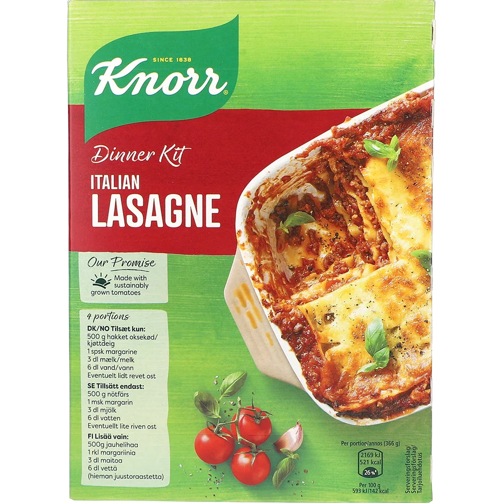Knorr Dinner Kit Lasagne