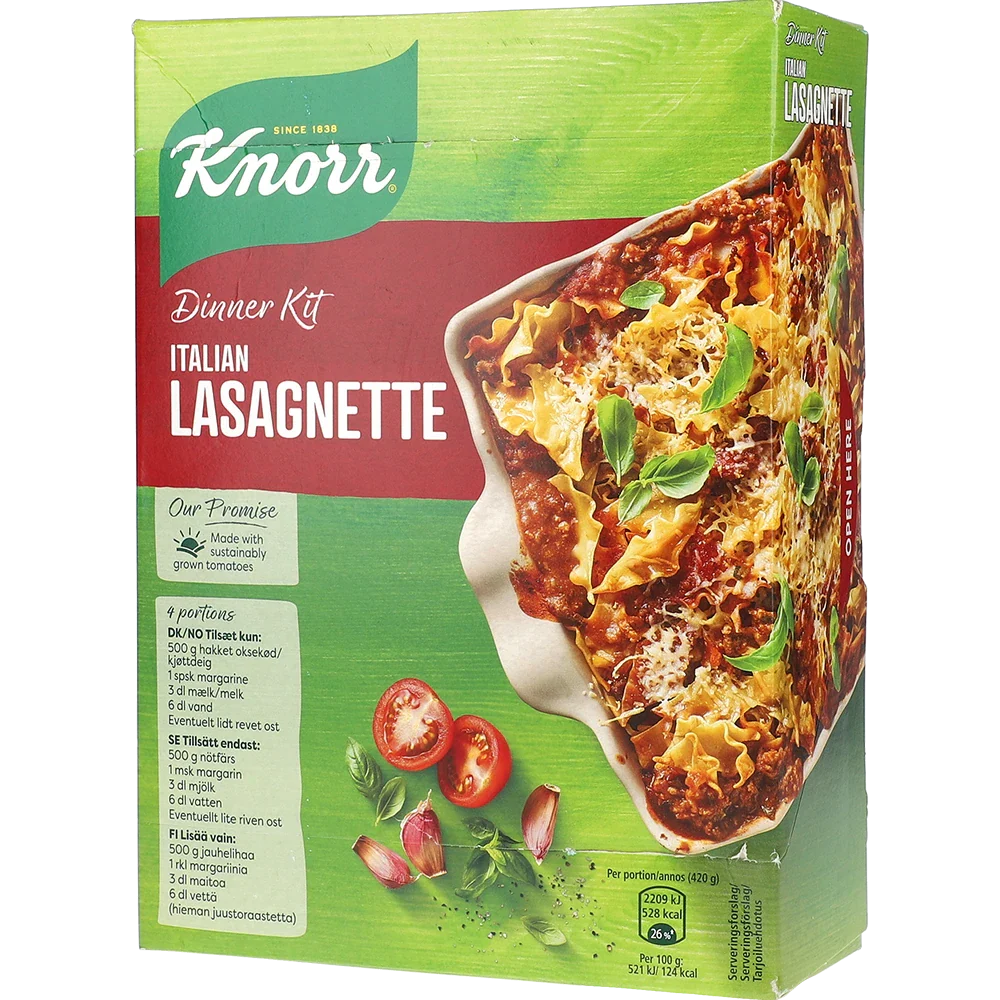 Knorr Dinner Kit Lasagnette