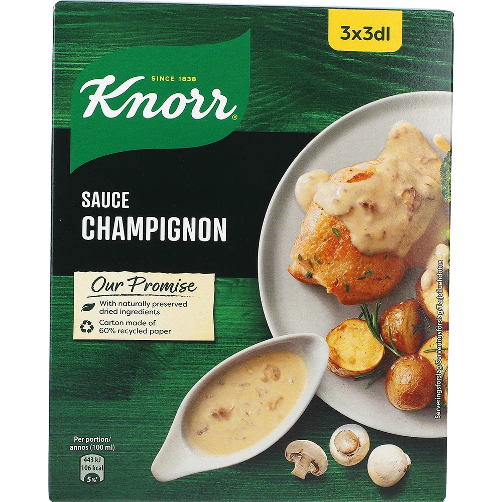 Knorr Champinjonsås