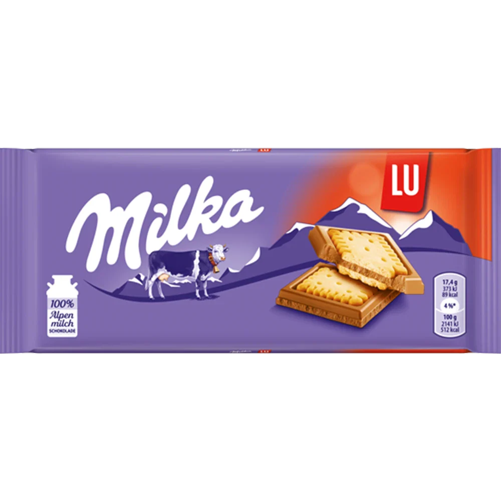 Mondelez Milka Kakaostång Alpenmilch & LU