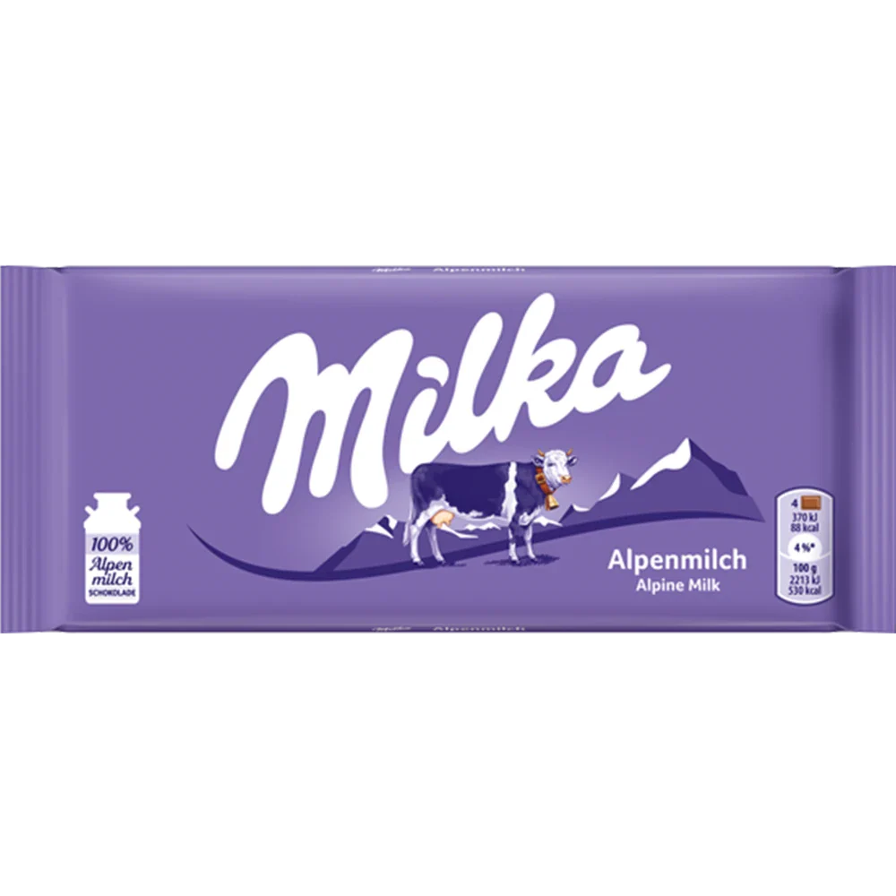 Mondelez Milka Alpenmjölk Chokladkaka