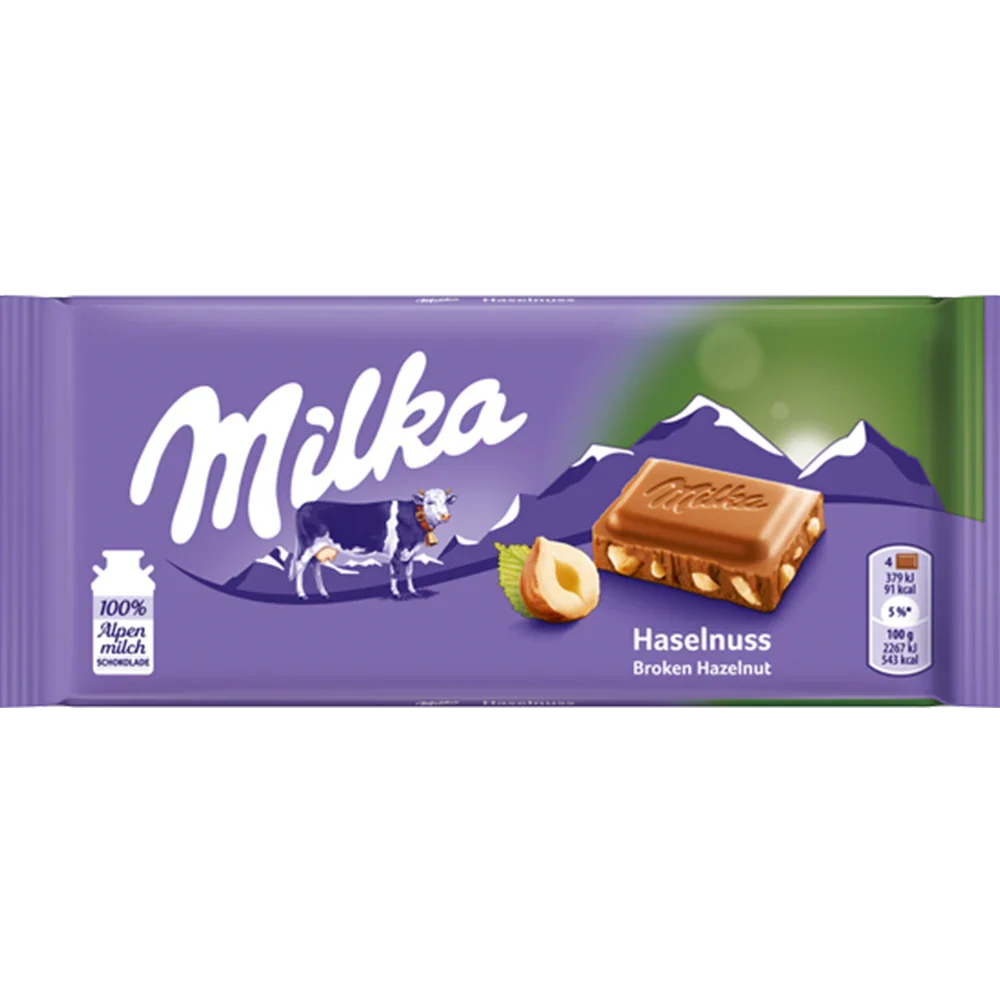 Mondelez Milka Tafel Haselnuss