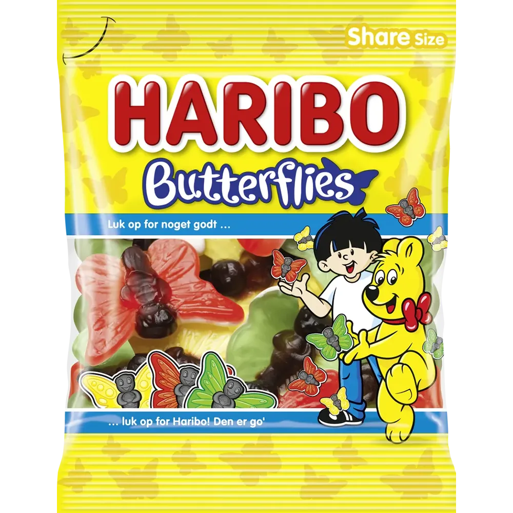 Haribo DK Sommerfugle
