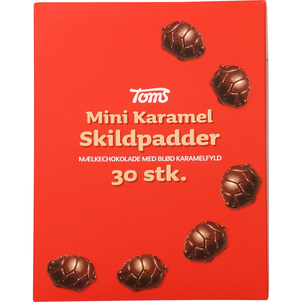 Toms Mini Skildpadder Karamel Vollmilch 30er
